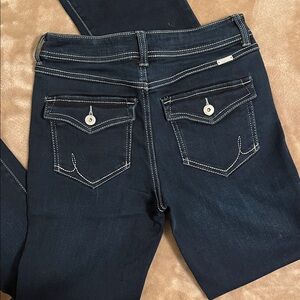 INC International Concepts Dark Blue Boot Cut Jeans